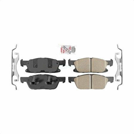 AMERIBRAKES Front Ceramic Disc Brake Pads For Ford Fusion Lincoln MKZ Continental NWF-PRC1818A